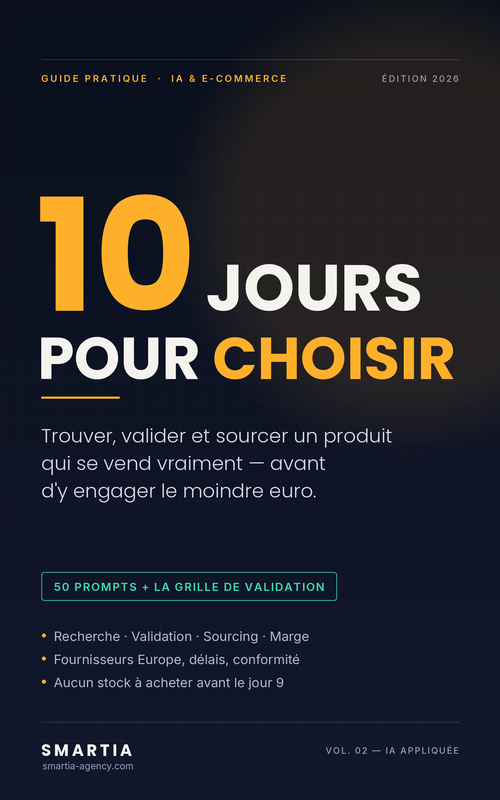 Couverture du guide 10 jours pour choisir