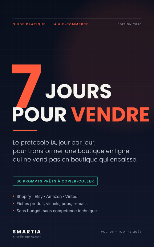 Couverture du guide 7 jours pour vendre