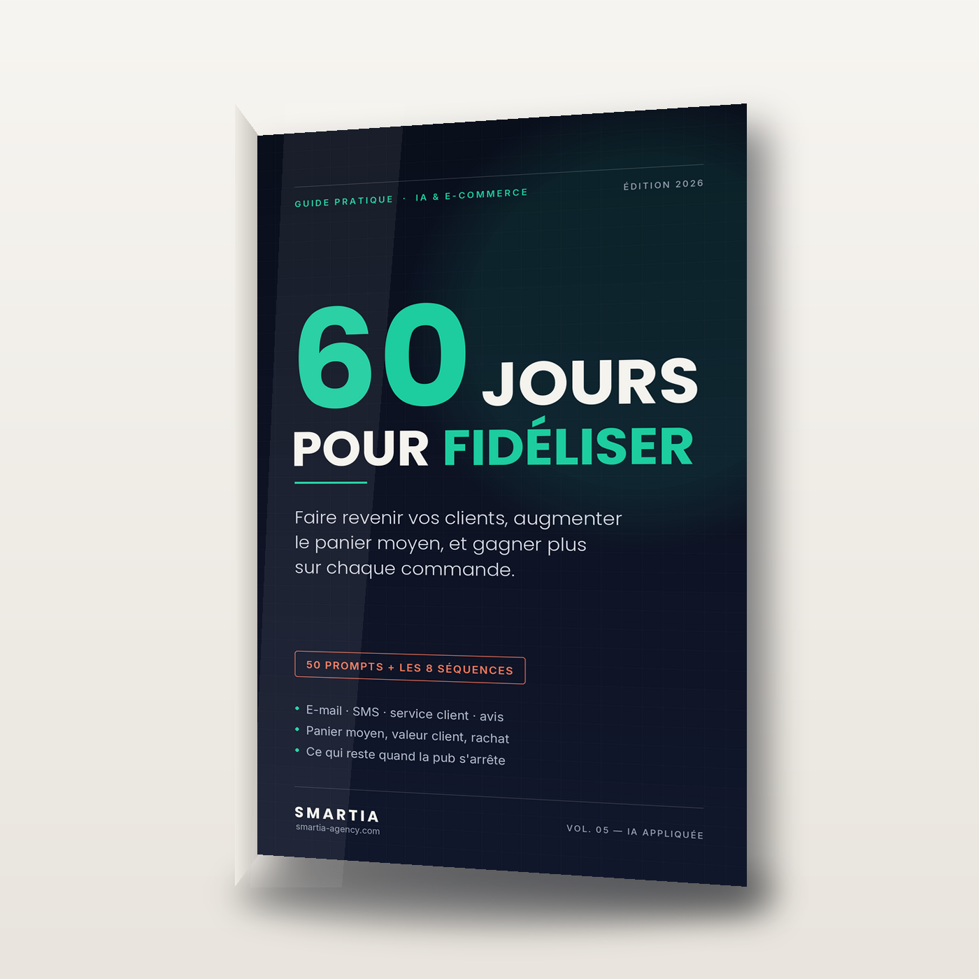 Le guide 60 jours pour fidéliser en 3D