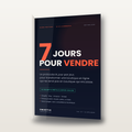 Le guide 7 jours pour vendre en 3D, couverture avant